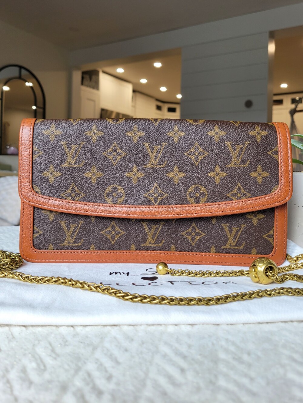💕LOUIS VUITTON Vintage Clutch  Crossbody Monogram